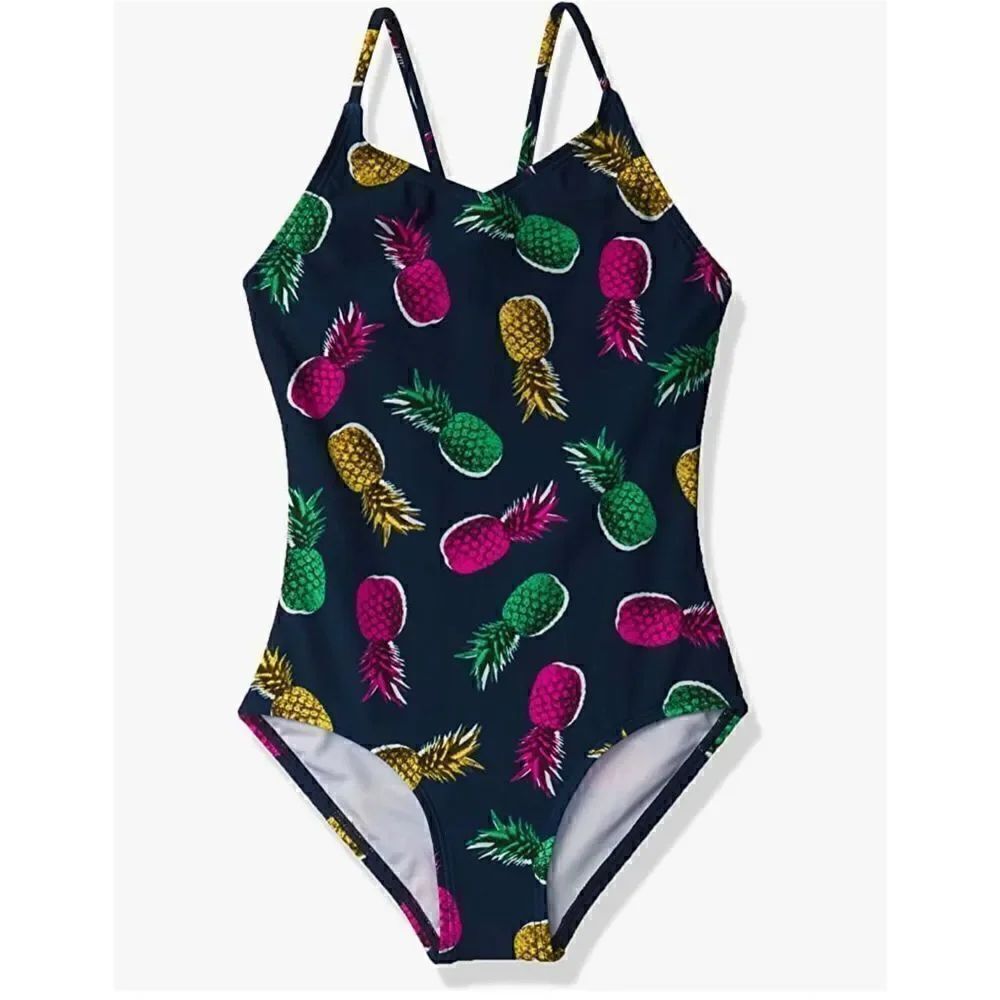Kanu Surf Girls' Daisy Beach Sport 1-Piece Swimsuit
